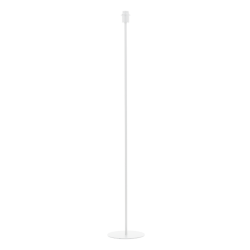 pied de lampadaire en metal blanc 135 cm