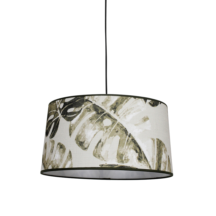 KENIA suspension motifs jungle en poly coton, moderne esthétique, image produit 3