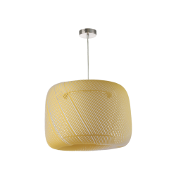 BONNIE suspension en chintz jaune, élégante ajourée design contemporain, image produit