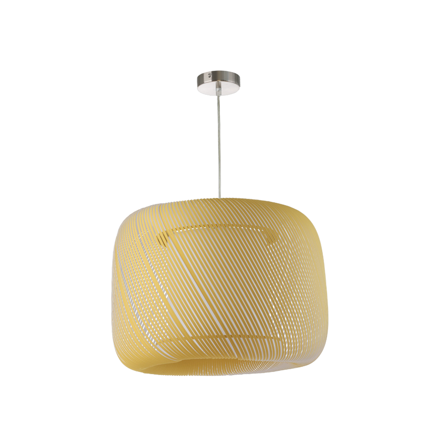 BONNIE suspension en chintz jaune, élégante ajourée design contemporain, image produit