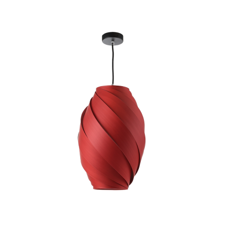 KELLY suspension rouge, Style design raffinée chic moderne sophistiqué, Image produit