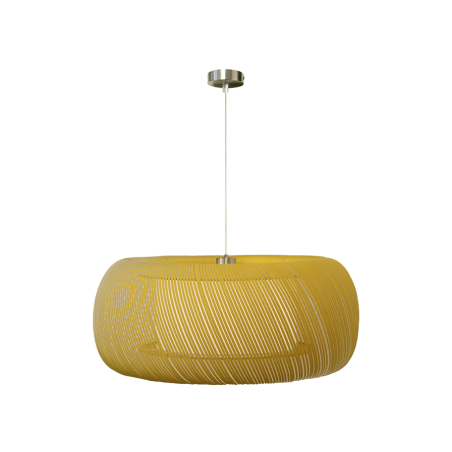 BONIE suspension jaune en chintz Style minimaliste design moderne 57cm image produit