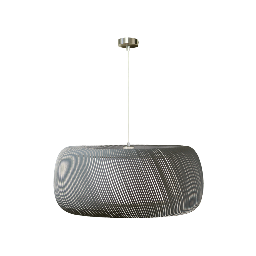 BONIE suspension gris en chintz Style minimaliste design moderne 57cm image produit